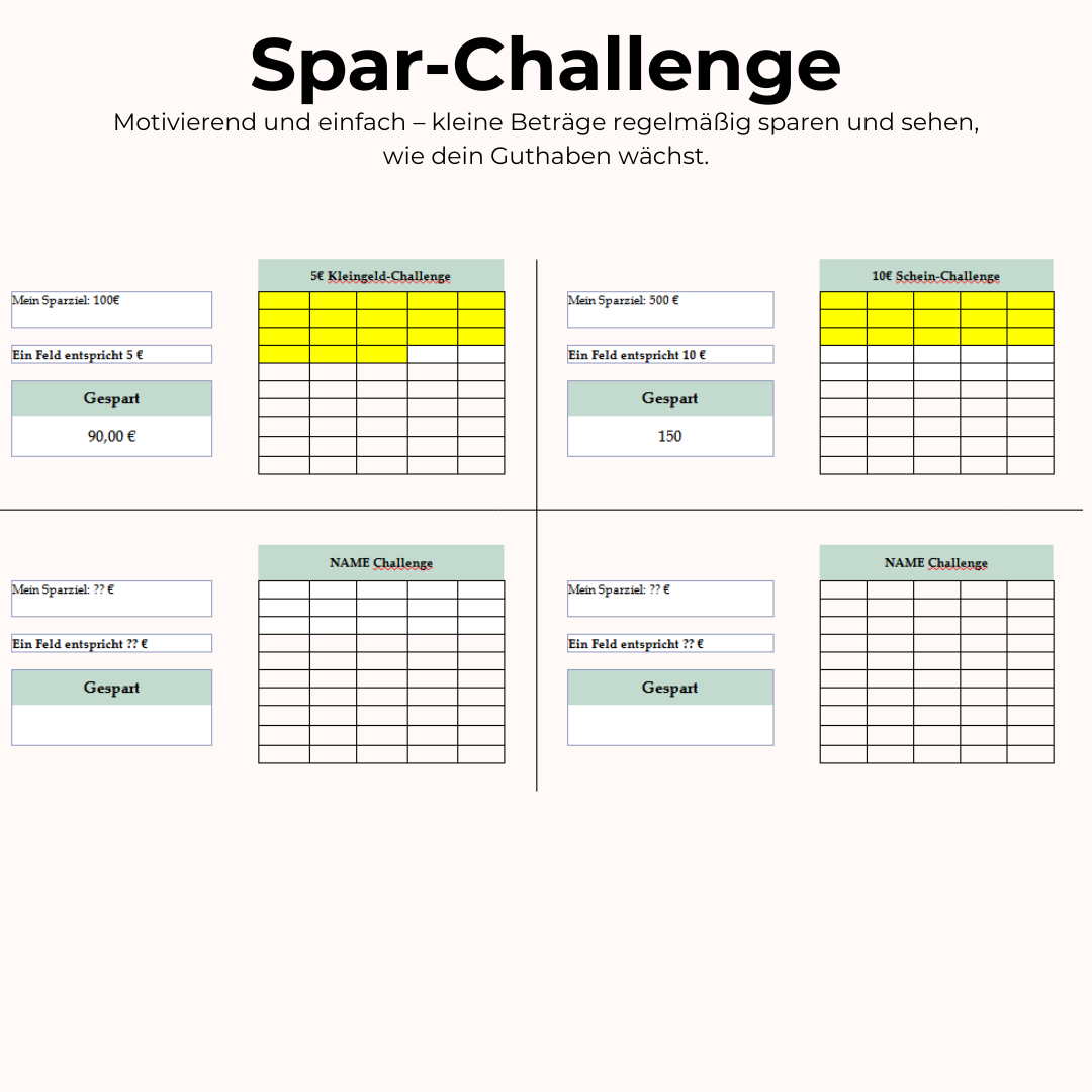 Smart & Organisiert E-Book + Finanzplaner